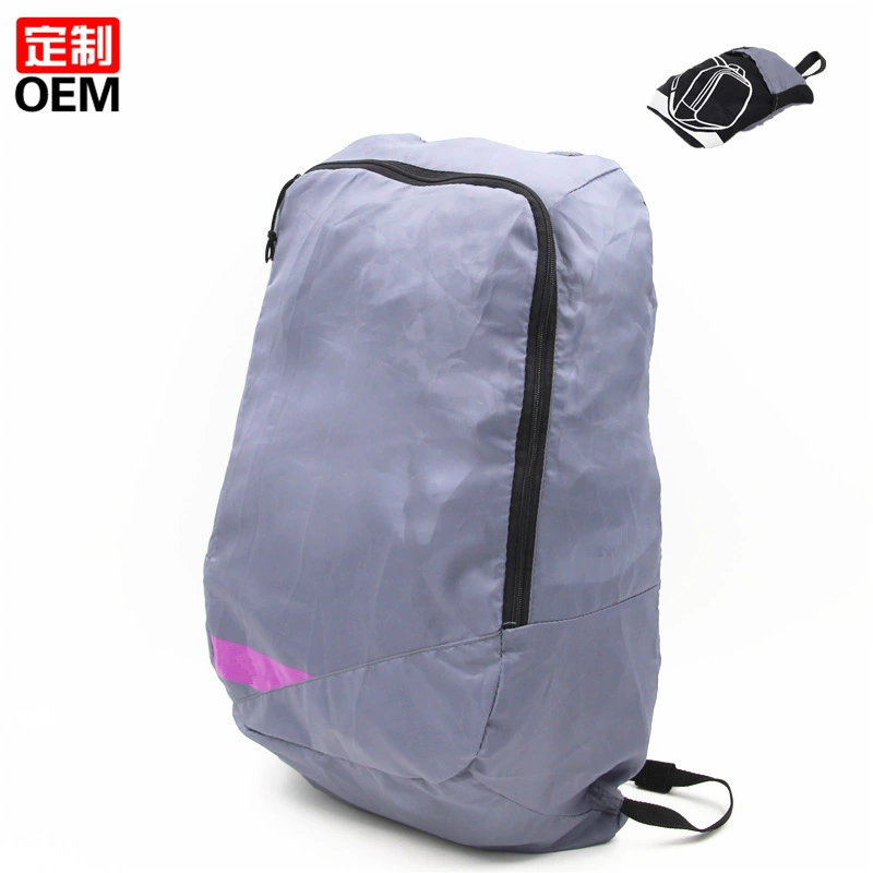 Ultra light waterproof folding backpack, handheld sports storage system, custom-made