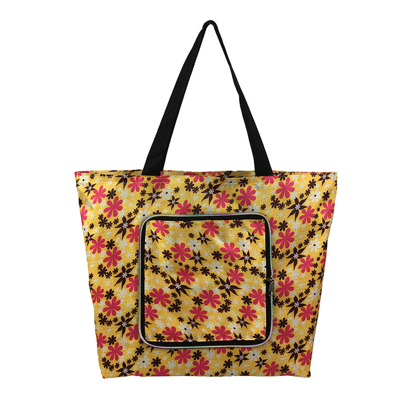 购物袋折叠超市购物袋印刷logo购物袋五分格牛津布便捷购物袋