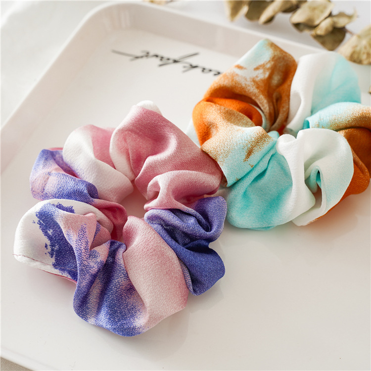 Fashion Multicolor Cloth Printing Hair Tie 1 Piece display picture 1