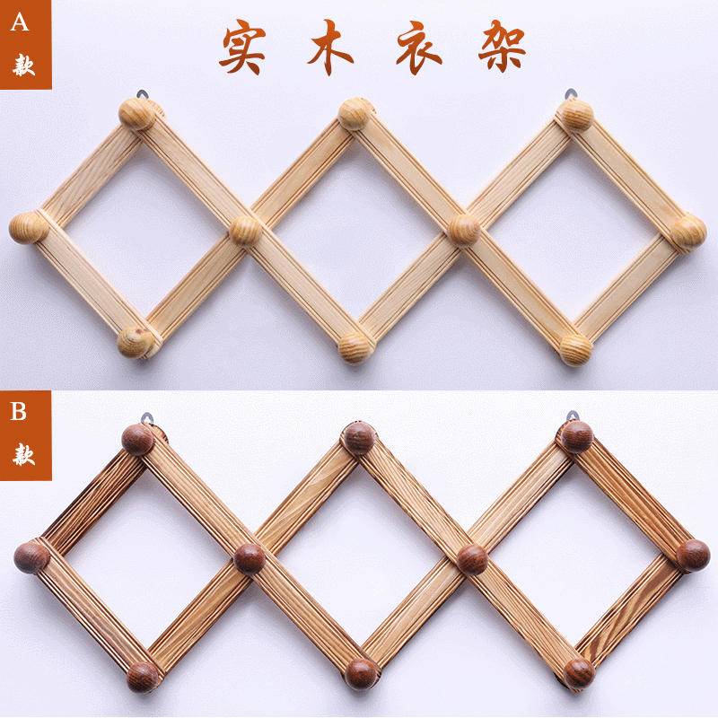 durable hanger from natural wood