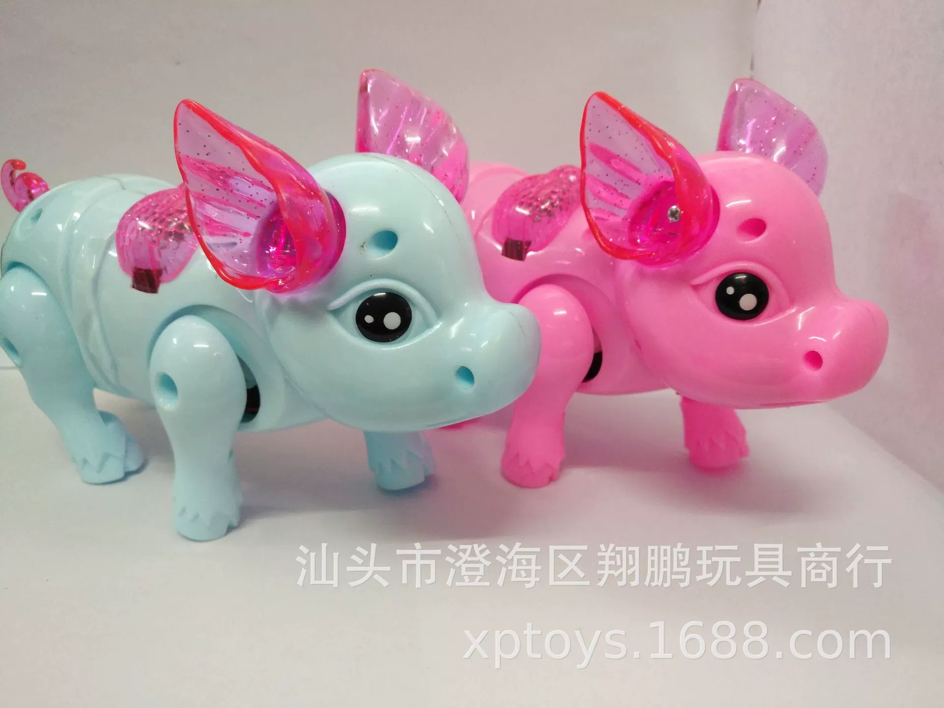 [Le Mei Toys] Электрическая светящаяся музыкальная верёвка-связыва с поросятами ночной рынок выставка бегущие реки и озеро игрушки оптом