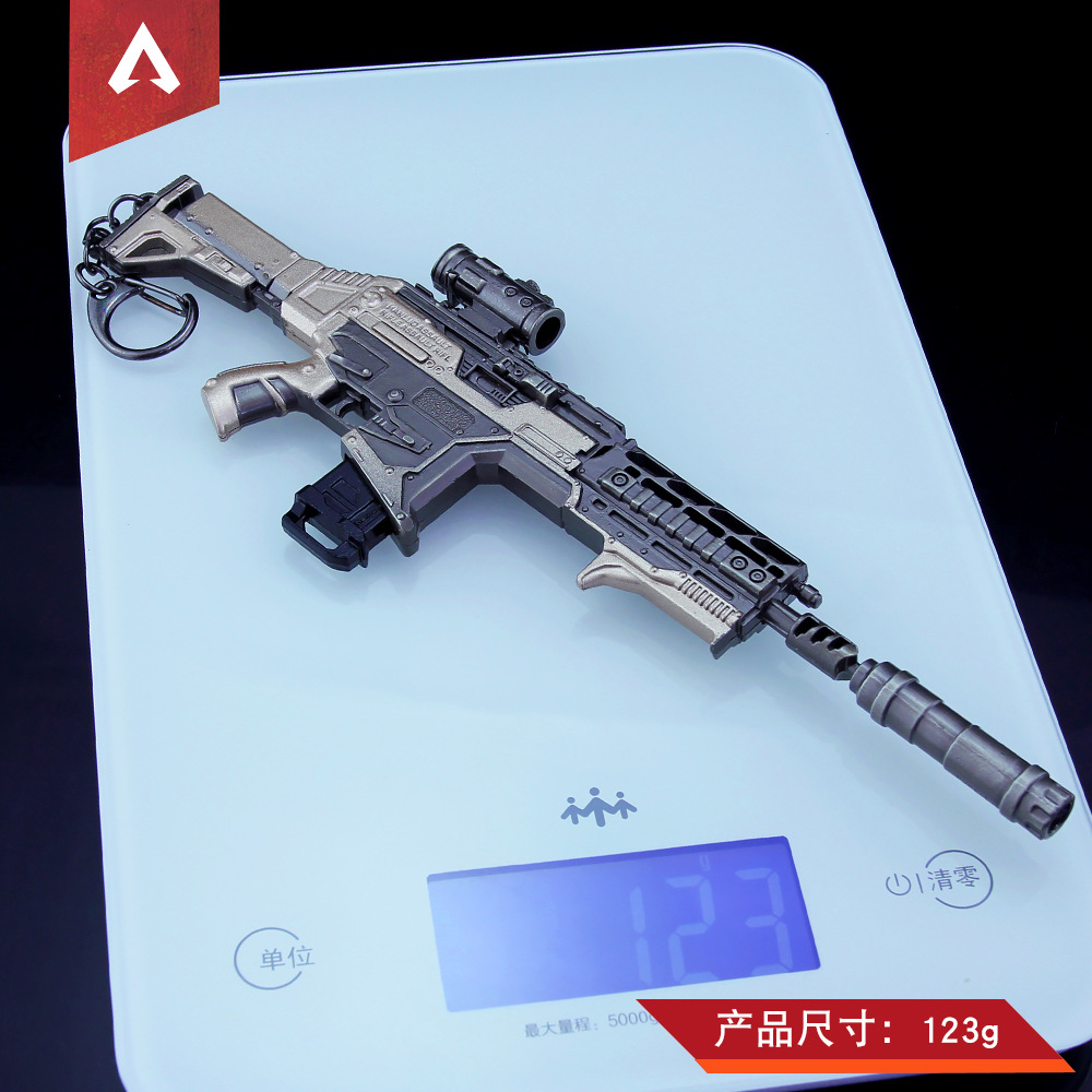 1 6 1 6 Gun Apex Legends Hamlok Assault Rifle Scar L Sasr Gun Metal Pubg Action Figures Toys Games