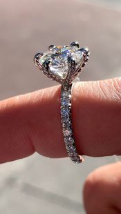 �����õ���Īɣʯ1������ָŮ18K�׽���Ʒ�ʯӆ��Y��Ůʿ荽�