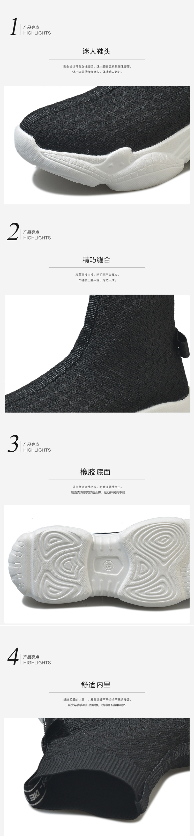 Bottes femme en Tissu - Ref 3355328 Image 11