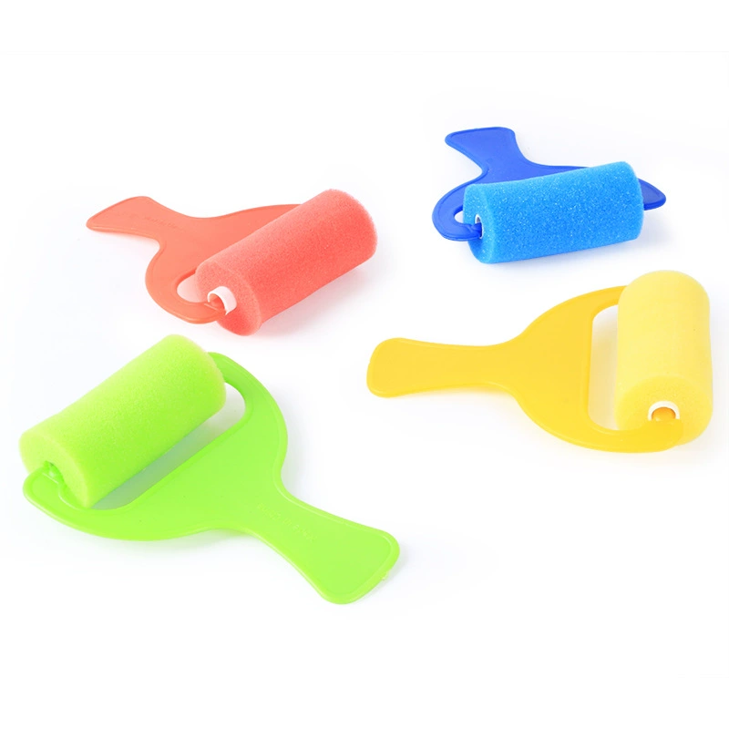 Children's sponge pigment seal, DIY