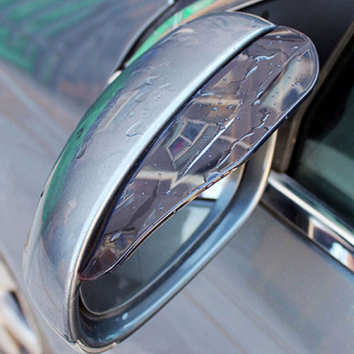 Car rearview mirror, rain-proof and rain-proof eyebrow, glass reversing mirror, reflector, rain-proof and rain-proof plate, universal type, sunny and rainproof
