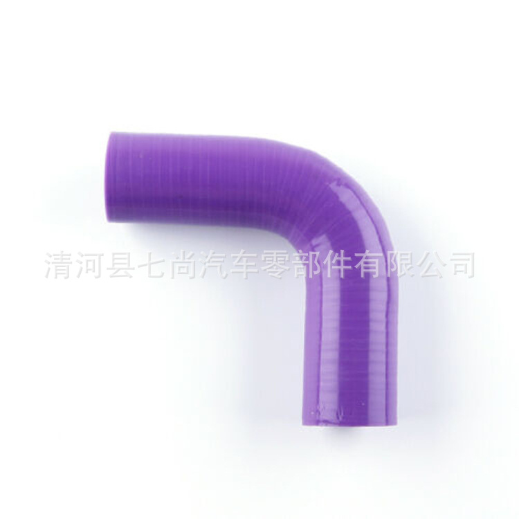 批发供应90度内径32mm汽车增压器硅胶管手工缠绕  厂家直销