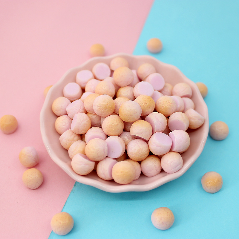 Manufactor Direct selling resin parts Small bread Bread Japan and South Korea simulation re-ment  DIY Handmade jewelry