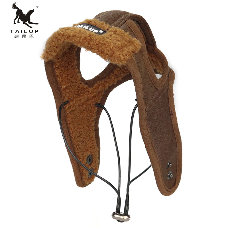 寵物用品秋冬新款寵物狗狗飛行員帽歐美復(fù)古時(shí)尚保暖跨境亞馬遜廠