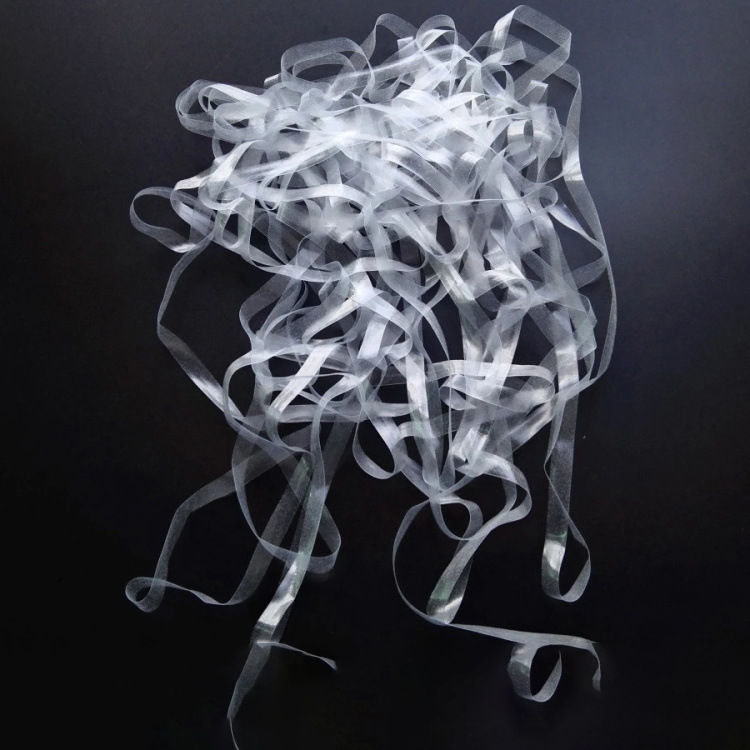 全新料TPU磨砂松紧带/内衣透明包边条/TPU丈根带