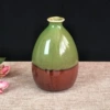 Hand bomb bottle green color