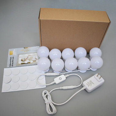 led美颜灯泡 好莱坞化妆镜灯泡 亚马逊好莱坞风格DIY化妆镜补光灯