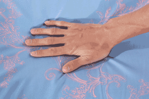 Nordic Color Changing Thai Silk Pillowcase Latex Pillow Universal Pillowcase Sensing Temperature Color Change Latex Pillow Pillowcase Wholesale