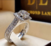 Accessory, wedding ring for beloved, wish, European style