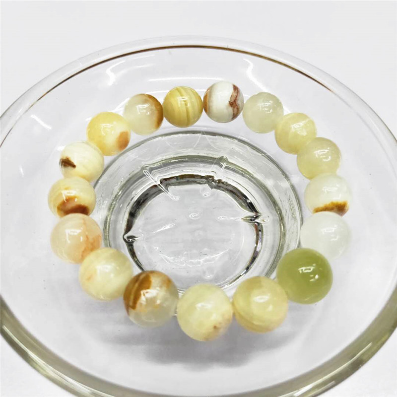 Wholesale of new Afghan blue jade bracelets, DIY beaded blue jade bracelets, natural stone bracelets, factory direct sales detail image 8