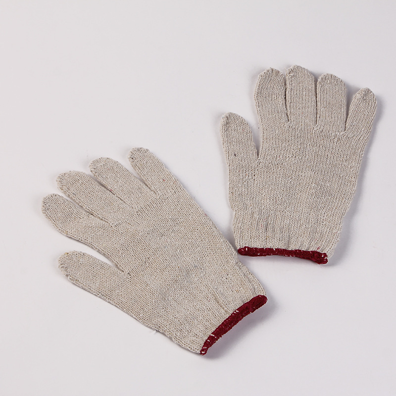 通用修车工地安全防护线手套 劳保棉纱手套 普通纱线手套厂家直销|ru