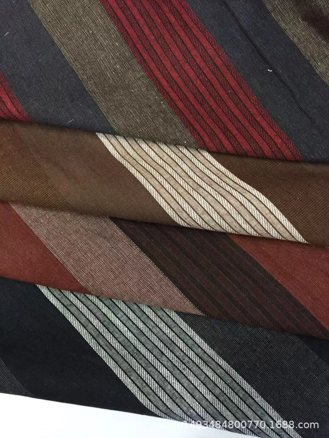 全棉色织梭织提花面料时尚面料民族风面料现货供应量大从优