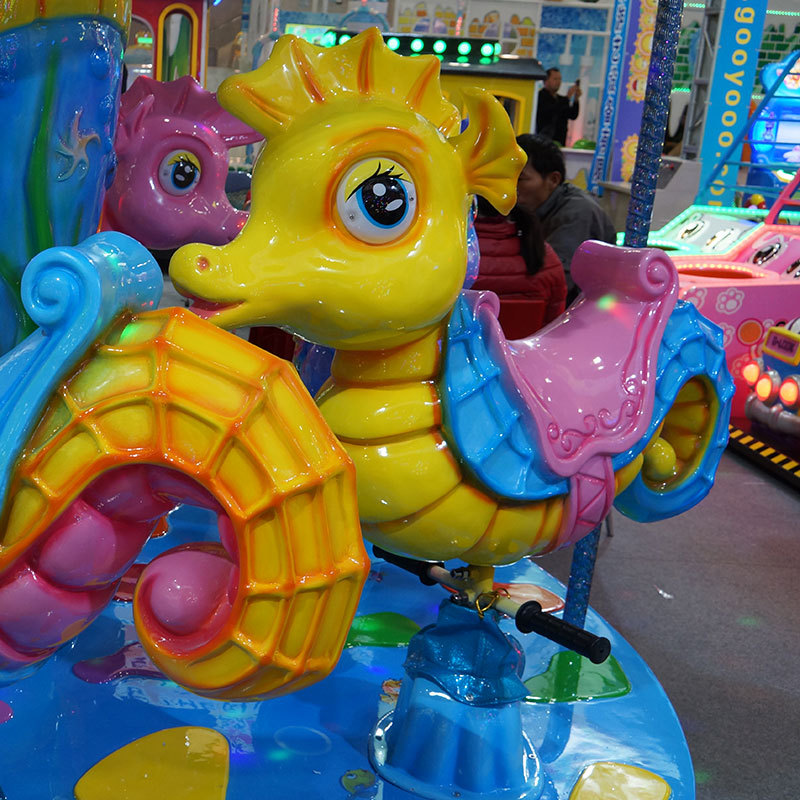 Equipos de atracción para niños 18 personas 12 personas 26 personas marino carrossel marino carrossel máquina de juego grande