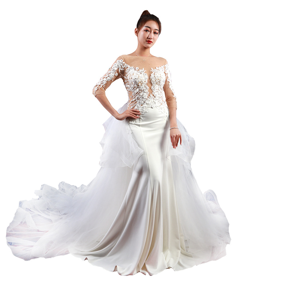 Robe de mariée WELLBIRTH en Dentelle - Ref 3308514 Image 5