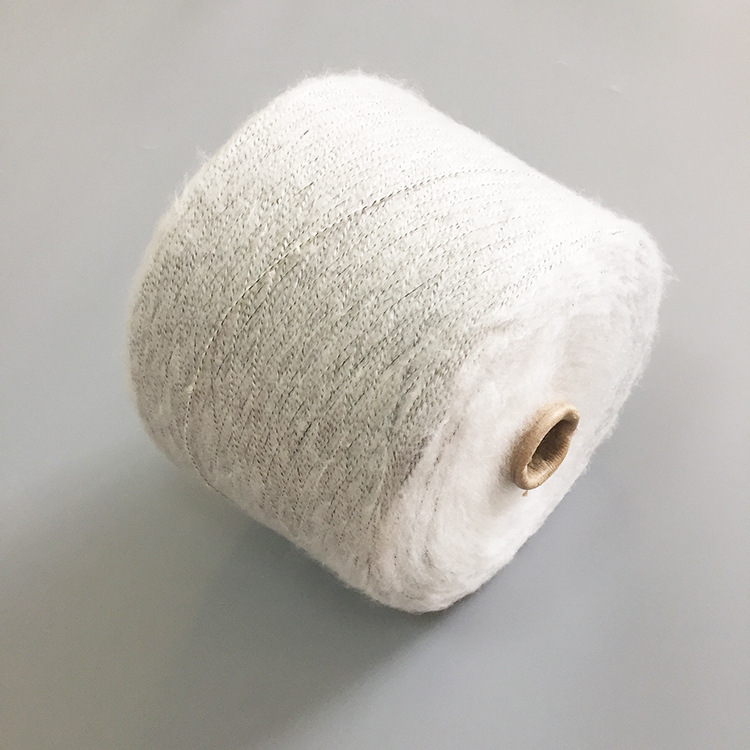 成龙纺织5支涤腈拉毛纱毛线纱 手编围巾帽子手套纱线定制花式纱