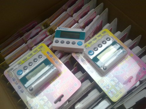 Supply countdown electronic timer kitchen alarm clock 24-hour timer timer can be mixed batches