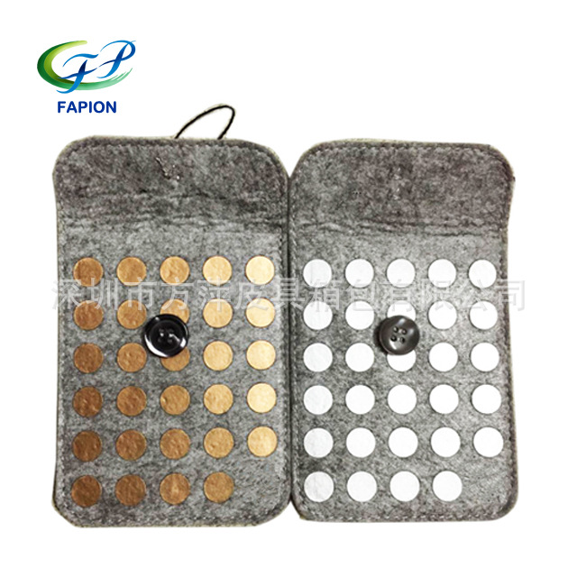 新款毛毡首饰 袋小件物品收纳袋