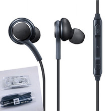 适用三星S8耳机S8plus线控带麦调音耳机 安卓通用入耳式手机耳机