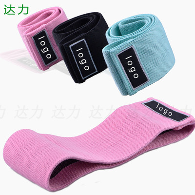 厂家直销翘臀圈深蹲弹力带 健身瑜伽臀带 提臀圈防滑弹力带|ms