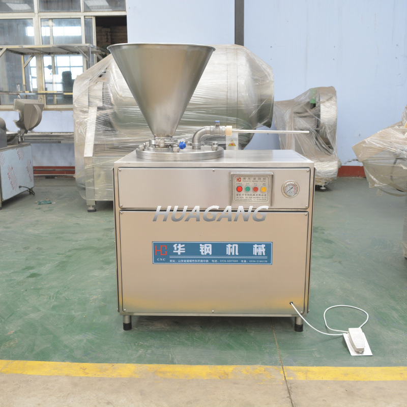 双嘴灌肠机 麻辣香肠灌肠机 腊肠加工成套设备