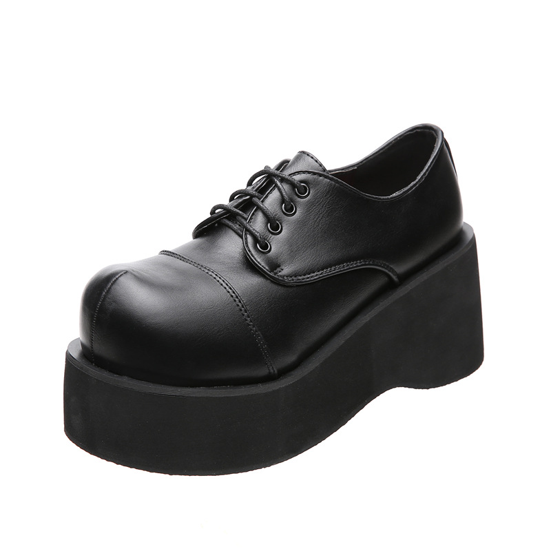 Stylish Black Platform Shoes