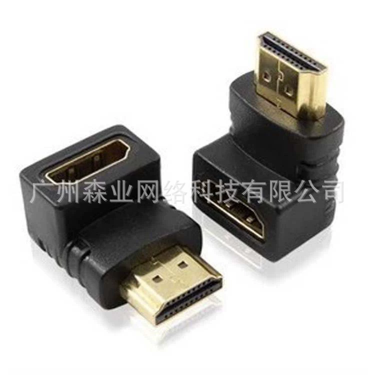 Заводская прямые продажи HDMI публичный угол 90 градусов ротор HDMI удлиненная головка HD ротор соединение