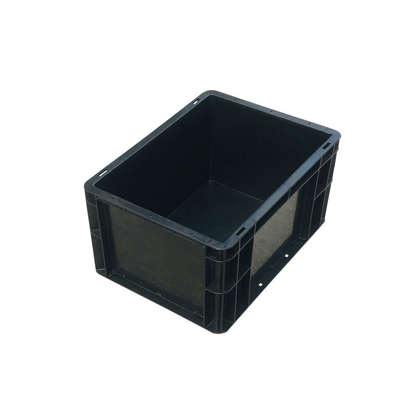 批发 4322物流箱 防静电塑料周转箱 400*300*230 可定防静电指数