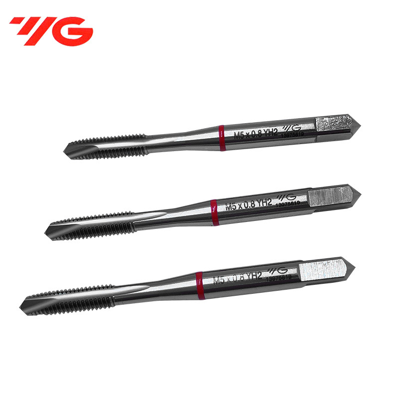 代理韩国YG康宝Combo多用途白色先端下旋攻丝锥T2829系列M5×0.8