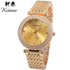 Metal bracelet, watch for leisure, high-end golden quartz watches, wholesale