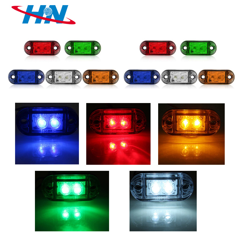 Fuente fabricante transfronterizo coche especial lado luz camión lado luz LED camión lateral luz lateral