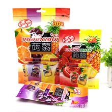 泰國原裝進口StarSun蒟蒻綜合果味吸吸果凍獨立包裝果味兒童零食