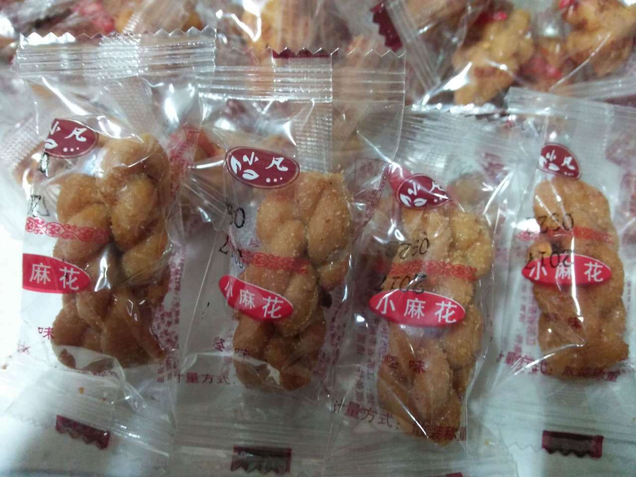 批发 小凡怪味小麻花 独立小包装 散装小麻花批发 小零食500g