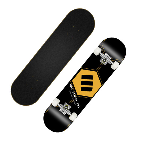 Factory direct sales skateboard four-wheel double rocker maple board professional board for boys and girls beginners entry-level street skateboard