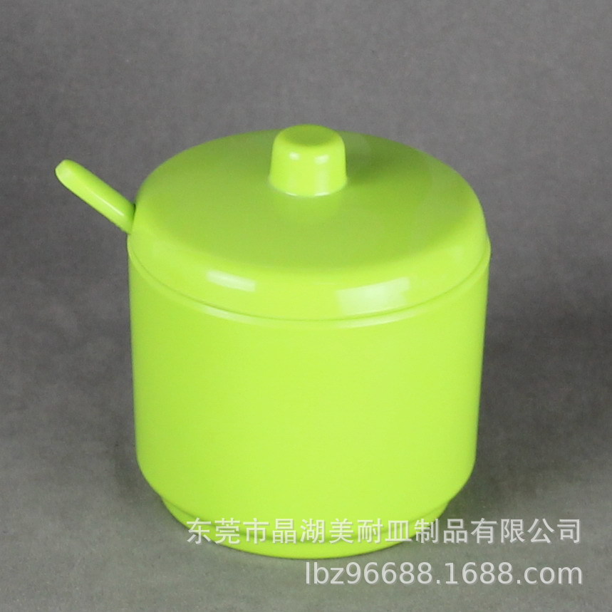 生产工厂直供晶湖牌A5仿瓷密胺美耐皿调料罐 密胺调味盐佐料罐-阿里巴巴