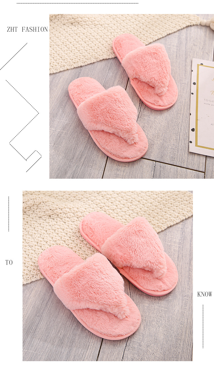 new women s indoor cotton slippers  NSPE10009