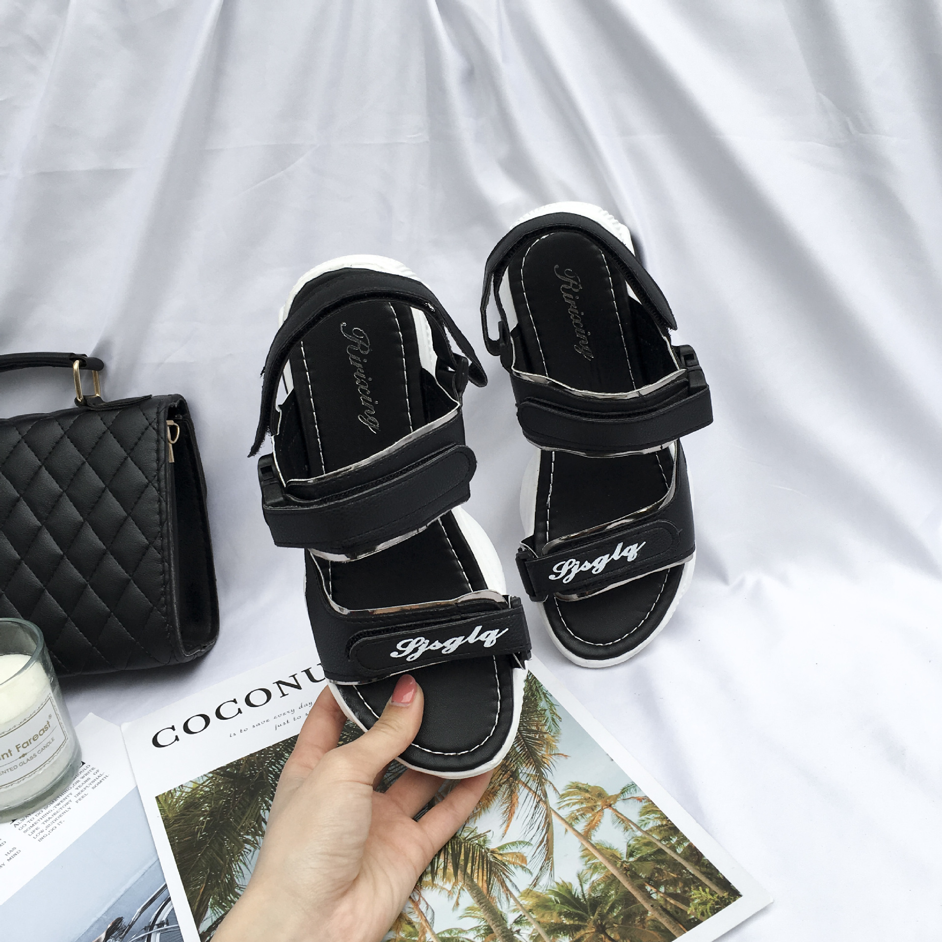 Chaussures été pour femme en Caoutchouc - Ref 3346716 Image 35