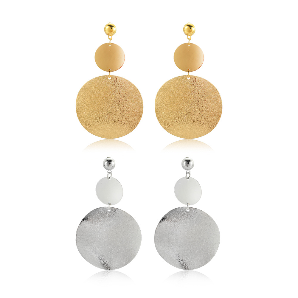 Geometric Drop Earrings