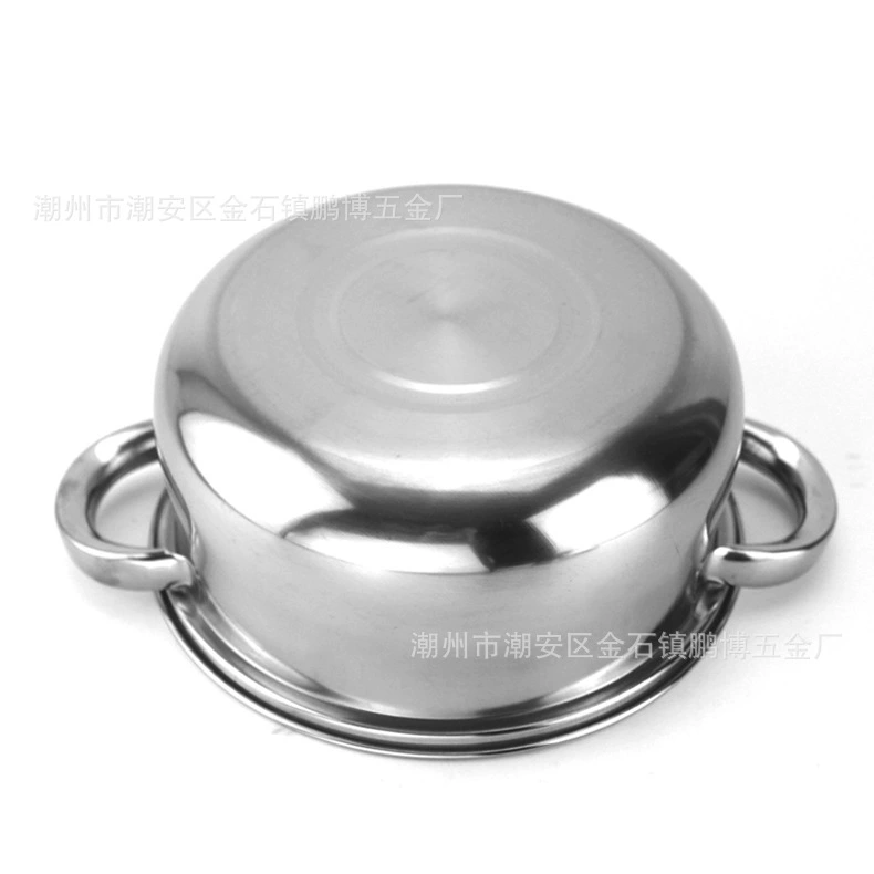 Set stainless steel, 16cm, 18cm, 20cm