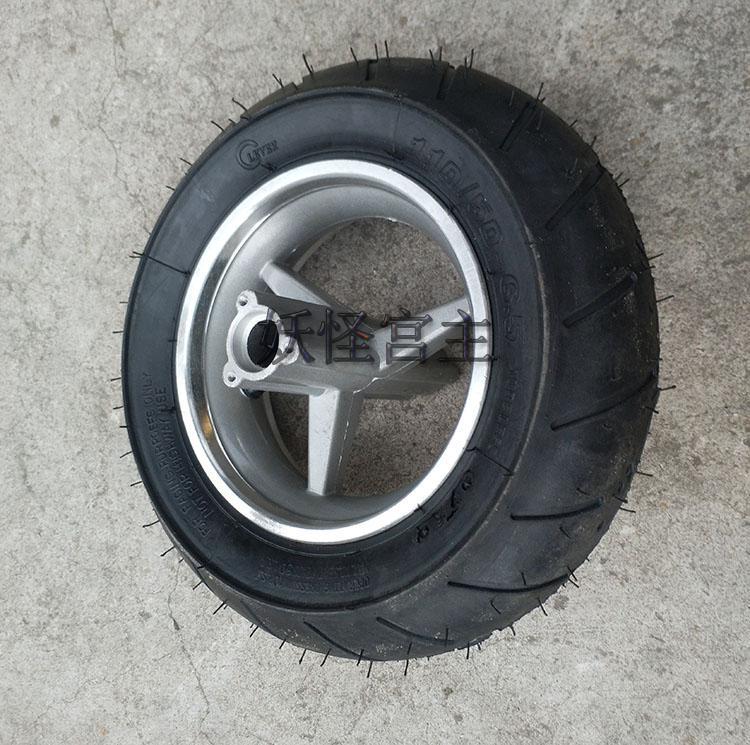 49CC mini car accessories small sports car wheel hub front 90/65-6.5 rear 110/50-6.5 wheel inner and outer tire
