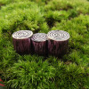 Polar pier bridge pier tree pier small bridge moss micro -landscape decoration resin handicraft decorative material