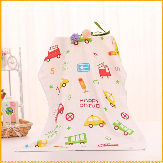 95*115蜂巢双层纱布浴巾大号洗澡长方形宝宝大浴巾婴幼儿洗澡巾|ru