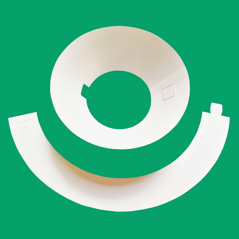 厂家定做白色反光纸LED灯具反光材料反射膜草帽筒灯PET反光纸定制|ms