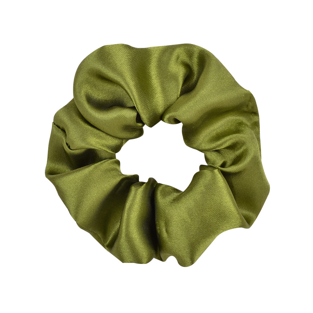 New Solid Color Large Intestine Hair Scrunchies Set display picture 3