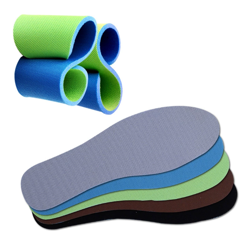 Двусторонняя монохромная дезодорирусная стелька дышащая пот и амортизация бег спортивные спортивные стельки для мужчин и женщин оптовая продажа стельки