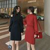 2019 At the beginning of the year Autumn new pattern Women's wear Small fragrant wind skirt Confidante Two piece set Sisters loaded knitting Dress